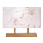 Ghost Table Lamp - Brass / Alabaster