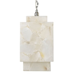 Borealis Cube Pendant - Alabaster