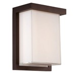 Ledge Outdoor Wall Sconce - Bronze / Mitered