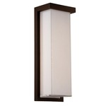 Ledge Outdoor Wall Sconce - Bronze / Mitered