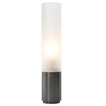 Elise Table Lamp - Black / Frosted