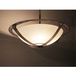 Synergy 0482 Pendant - Cast Bronze / Opal