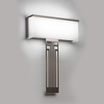 Modelli 15324 Wall Light - Cast Bronze / Opal