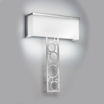 Modelli 15325 Wall Light - Chrome / Opal