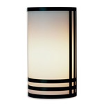 Cygnet 2016/2018 Wall Light - Black / Opal