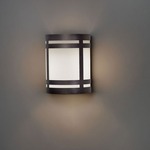 Classics 9133 Wall Light - Black / Opal