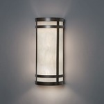 Classics 9133 Wall Light - Black / White Swirl