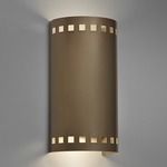 Basics Cutout Wall Sconce - Cast Bronze