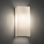 Basics Square Wall Sconce - Opal