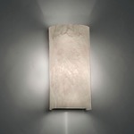 Basics Slim Wall Sconce - White Swirl