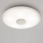 Series 3500 Wall/Ceiling Light - Decorative Satin Nickel / Satin White