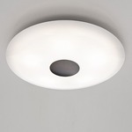 Series 3500 Wall/Ceiling Light - Solid Hand Brushed Old Bronze / Satin White