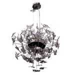 Nymph Chandelier - Pewter 