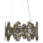 Vivre Chandelier - Gold / Natural