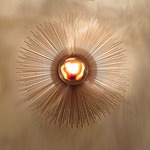 Brilliance Wall Sconce - Gold / Natural