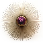 Brilliance Wall Sconce - Gold / Fuchsia