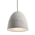 Castle Pendant - Chrome / Concrete