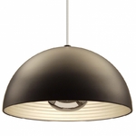 Dome Pendant - Matte Black