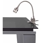 Prospect Clip Lamp - Brushed Steel