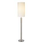 Hollywood Floor Lamp - Satin Steel