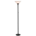 Aries Floor Lamp - Black / White