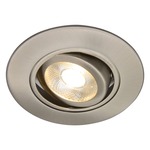 3IN Round Adjustable Trim - Brushed Nickel