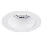 4IN Round Regressed Adjustable Trim - Matte White / Matte White