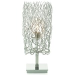 Hollywood Block Table Lamp - Nickel