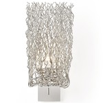 Hollywood Block Wall Light - Nickel