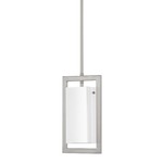 Tahoe Pendant - Brushed Nickel / Milk Glass