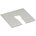 Track Canopy Plate - Brushed Nickel