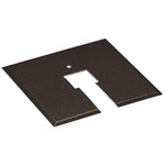 Track Canopy Plate - Dark Bronze
