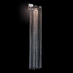 Opus Wall Sconce - Chrome / Crystal