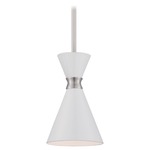 Conic Pendant - White