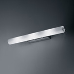Norma Bathroom Vanity Light - Chrome / Frosted