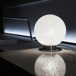 Iceglobe Mini Table Lamp - Satin Nickel / Polycarbonate
