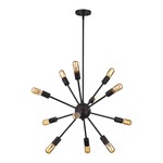 Delphine Chandelier - Oil Rubbed Bronze