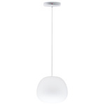 Lumi Mochi Mini Pendant - White / White