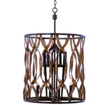 Soho Foyer Pendant - Milk Chocolate