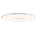 Circa Ceiling Light - Aluminum / White