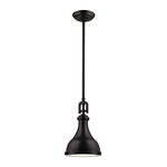 Rutherford Mini Pendant - Oil Rubbed Bronze / Frosted