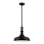 Rutherford Medium Pendant - Oil Rubbed Bronze / Frosted