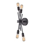 Xenia 4-Light Wall Sconce - Oil Rubbed Bronze