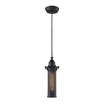 Fulton 66325 Pendant - Oil Rubbed Bronze / Brown