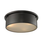 Simpson Flush Mount - Oil Rubbed Bronze