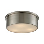 Simpson Flush Mount - Brushed Nickel