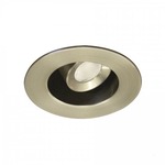 LEDme 1IN Round Adjustable Downlight / Housing / Transformer - Brushed Nickel