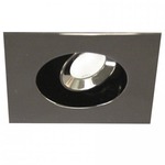 LEDme 1IN Square Adj Downlight / Housing / Transformer - Gunmetal