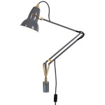 Original 1227 Brass Wall Mounted Task Lamp - Elephant Grey