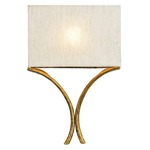 Cornwall Wall Light - Gold Leaf / Natural Linen